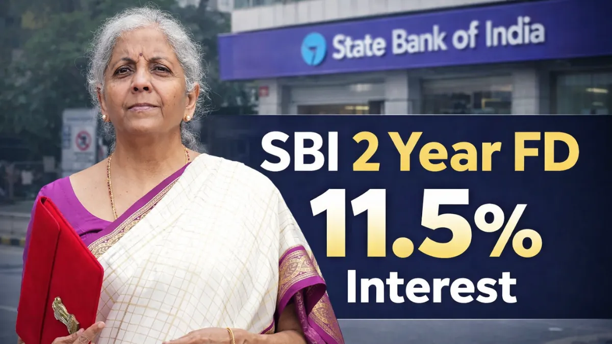 SBI 2 Year Fixed Deposit